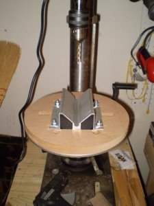 Pipe drilling jig | grumpygeek.com